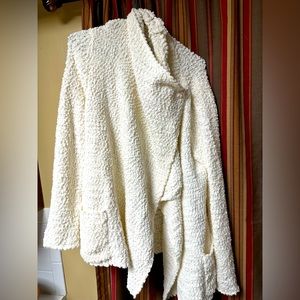White button cardigan